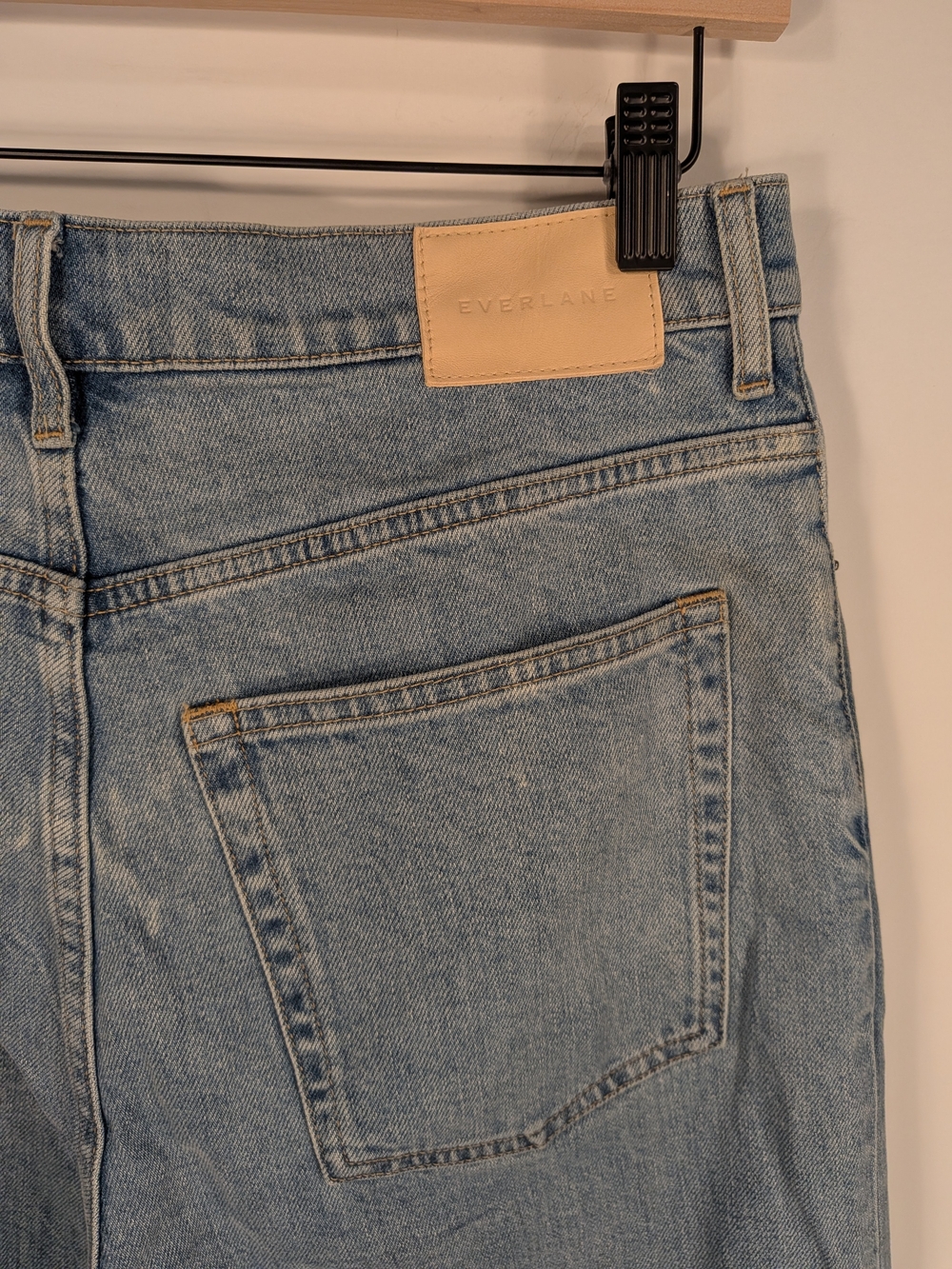 Everlane Light Wash Straight-Leg Jeans